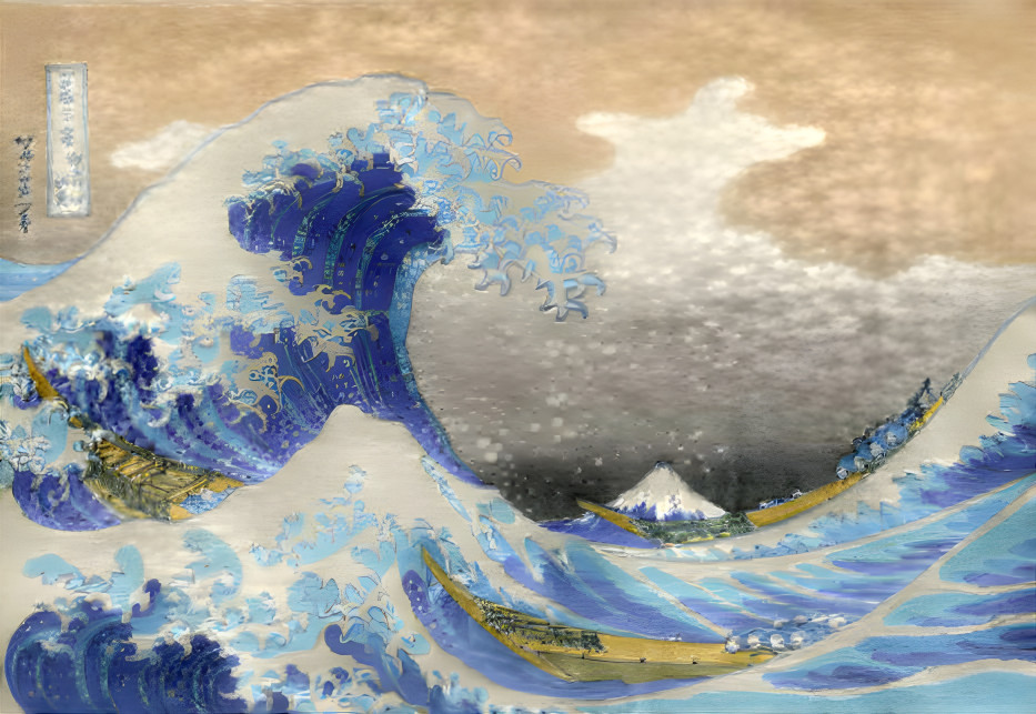 Monet's Hokusai