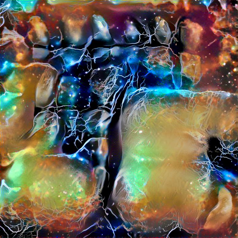 Galactic Abstract Oranges 