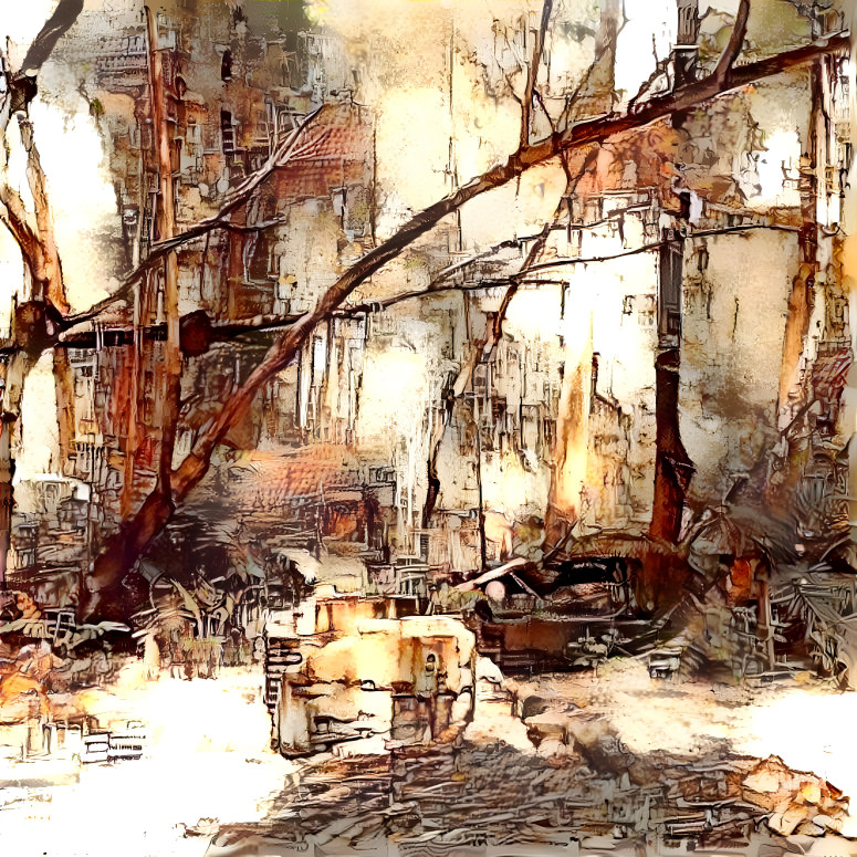 Ruins on the woods III