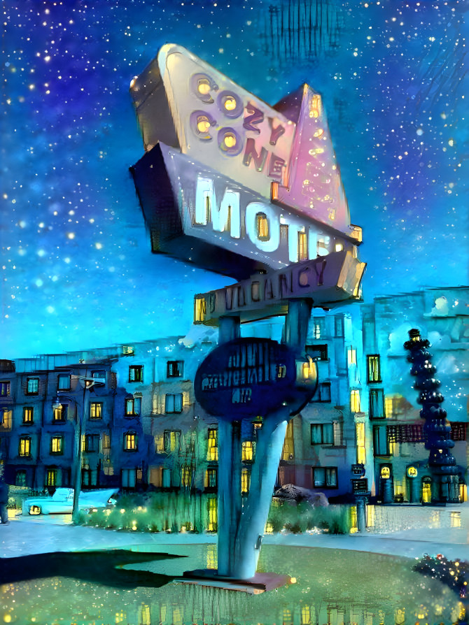 Art of Animation Cozy Cone Motel