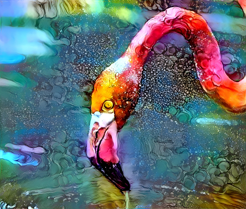 Drunk Flamingo 1