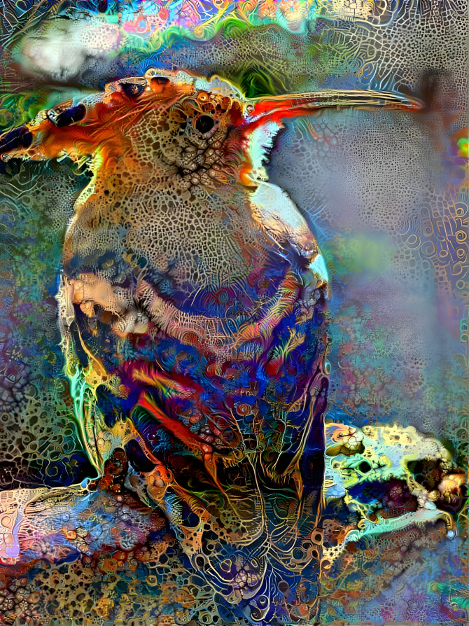 Colorful bird