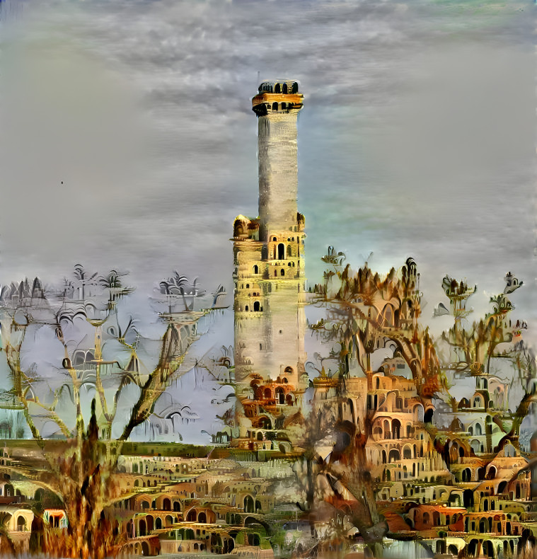 Tower of an old castle, Tarn, France