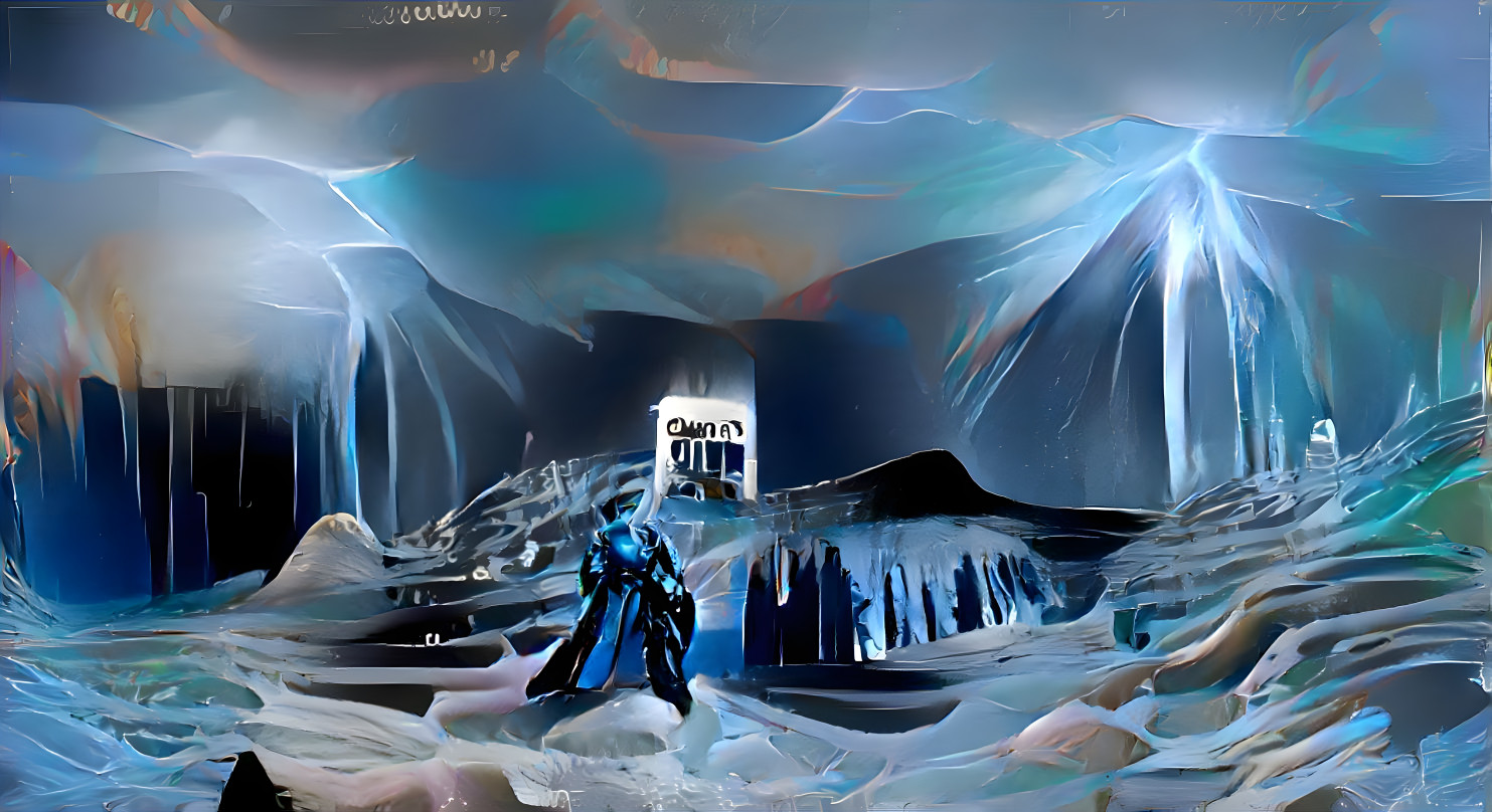 A dark icewho hill