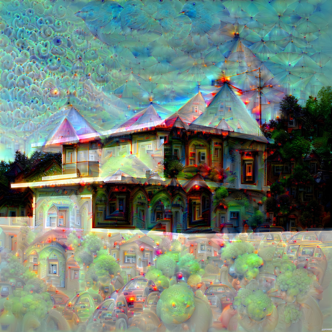 introducing deeparchitecture (deepdream variant)