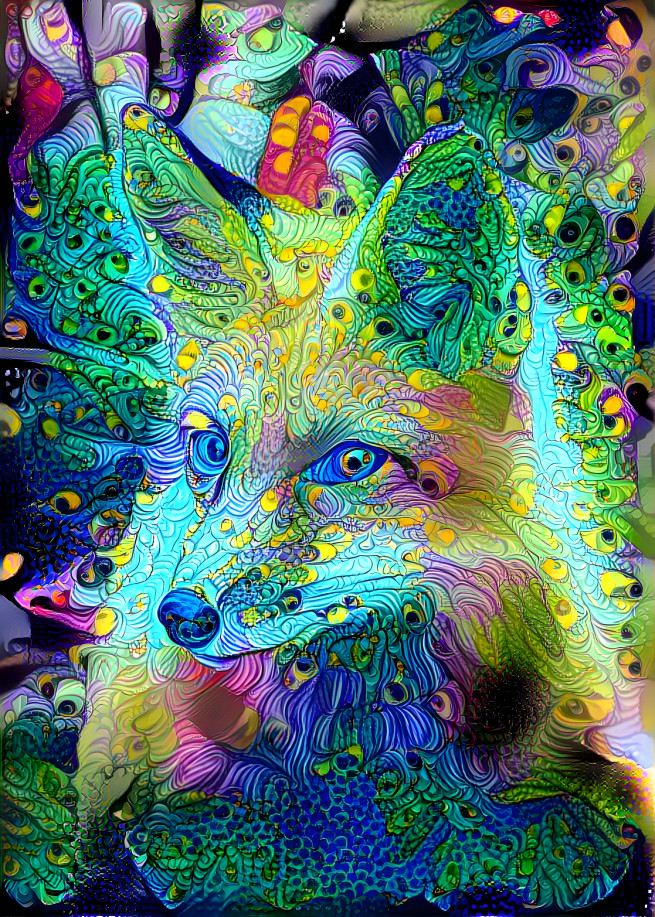 Blue Boi Fox