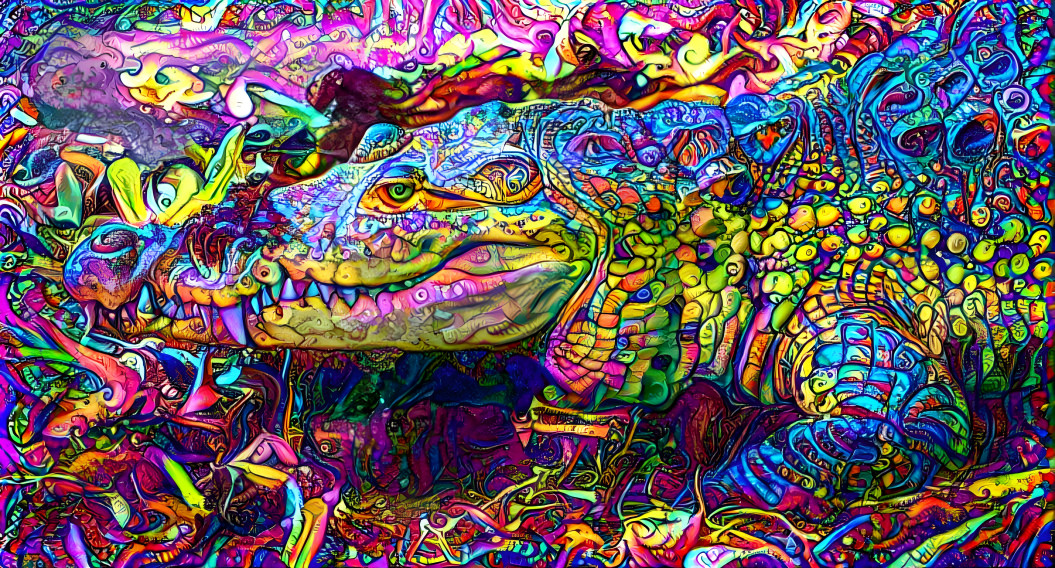 Trippy Gator