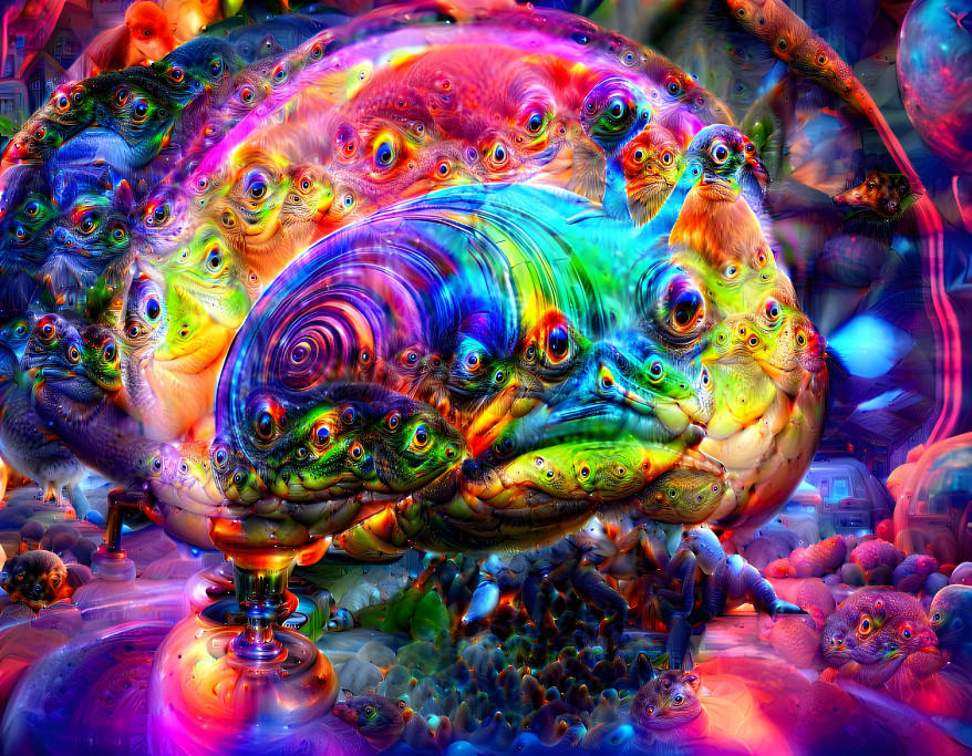 Psychedelic Galactic Snail