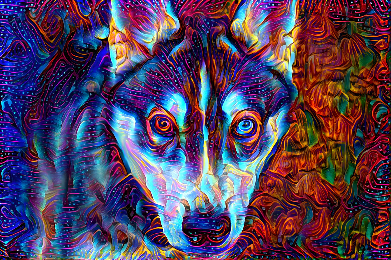 Trippy Wolf