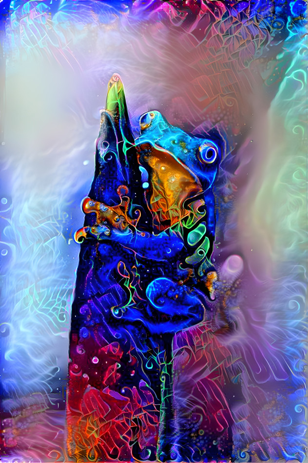 Trippy Frog