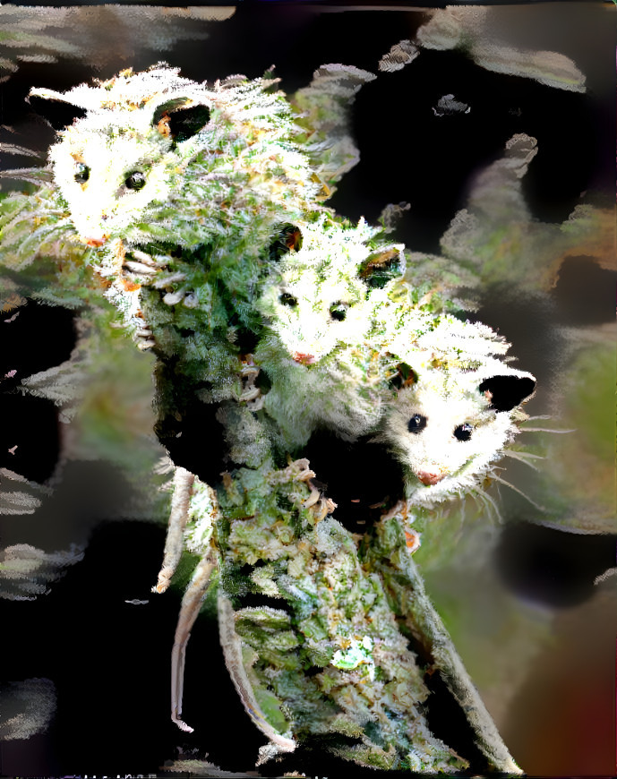 Weed opposum