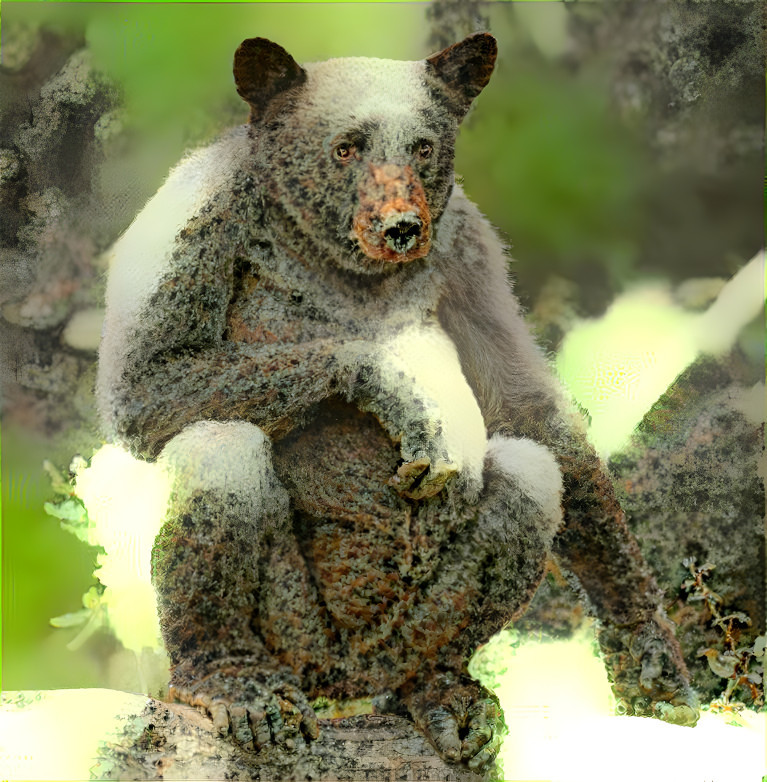 Weed bear monkey