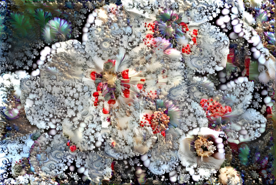 Snow flowers