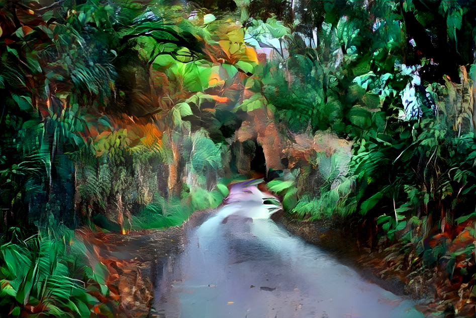 Tropical road