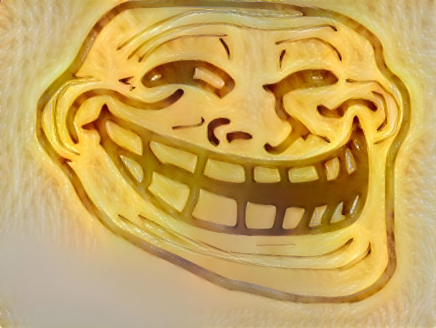 Troll face spaghetti 