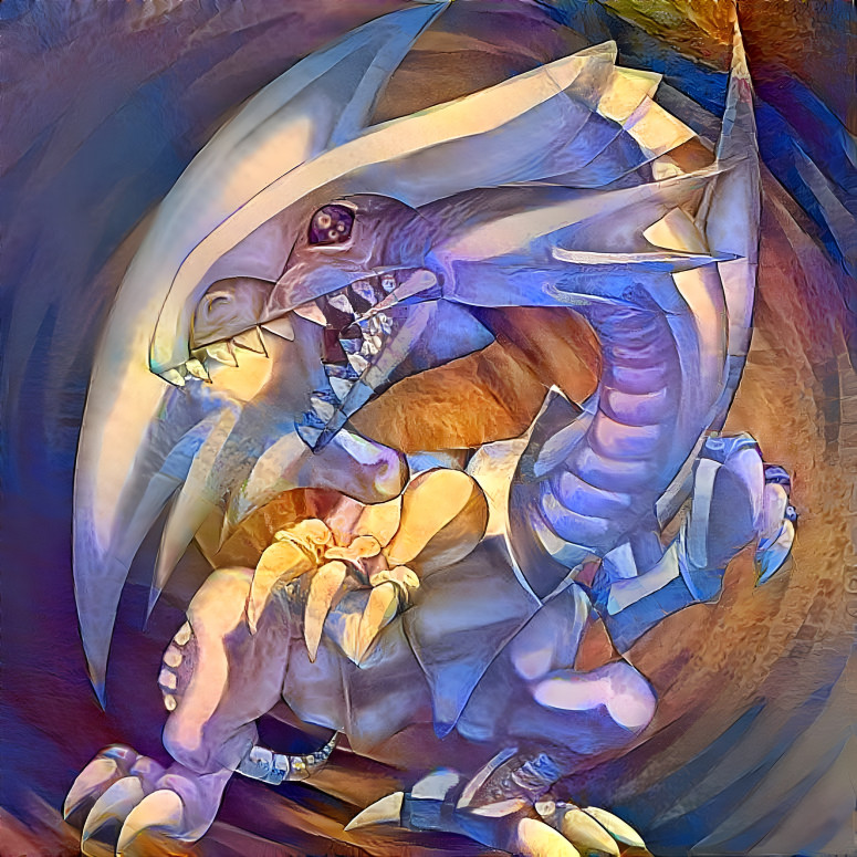 BLUE EYES WHITE DRAGON