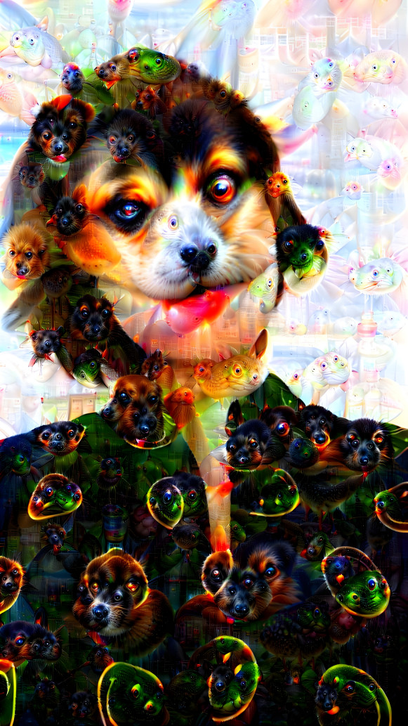 Smile deep dream 2