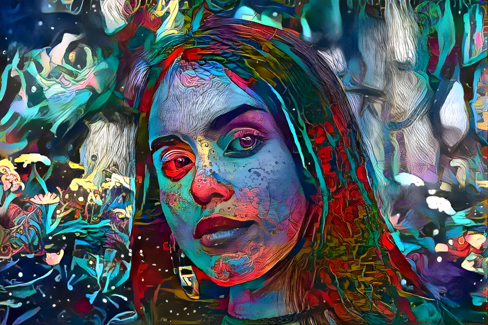 psychedelic girl