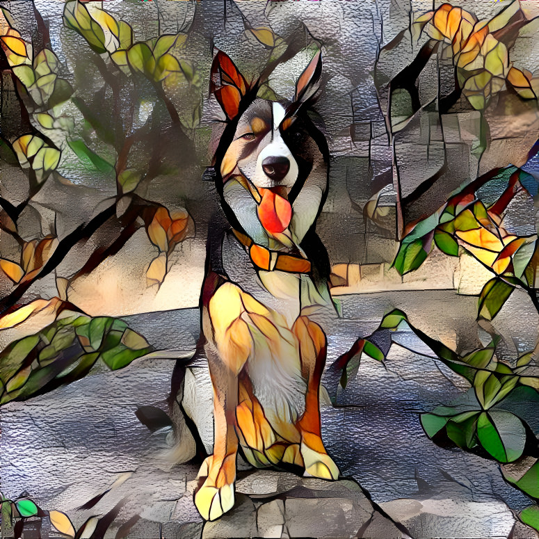 Winston stain glass window