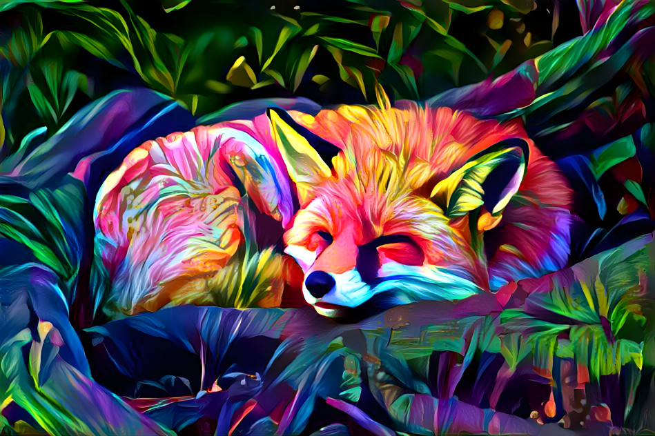 Sleepy Fox