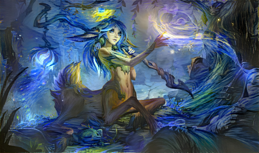 Lillia starry night