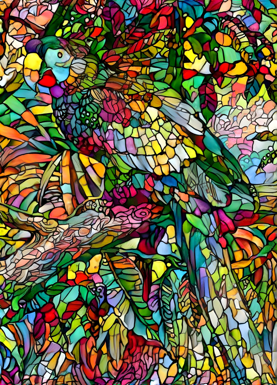 Glass parrot