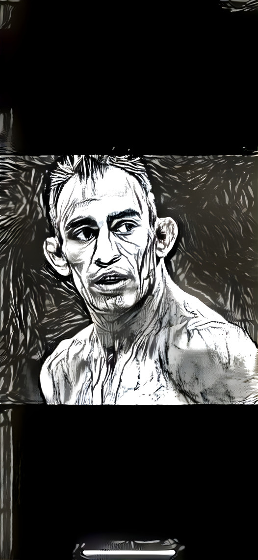 Tony Ferguson in berserk style 