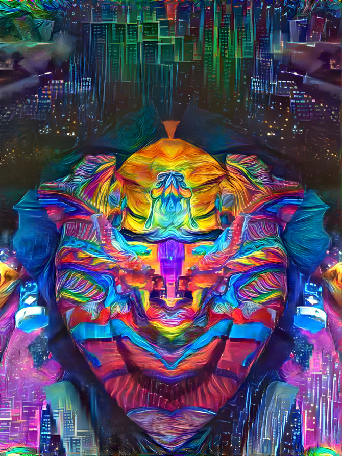 Urban tiger psychedelic freshness