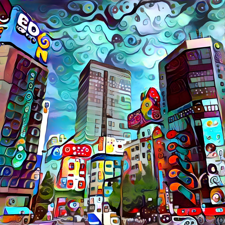 colorful city