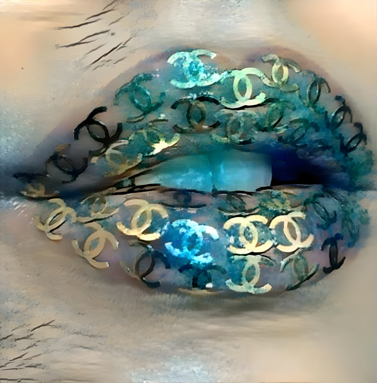 Blue lips