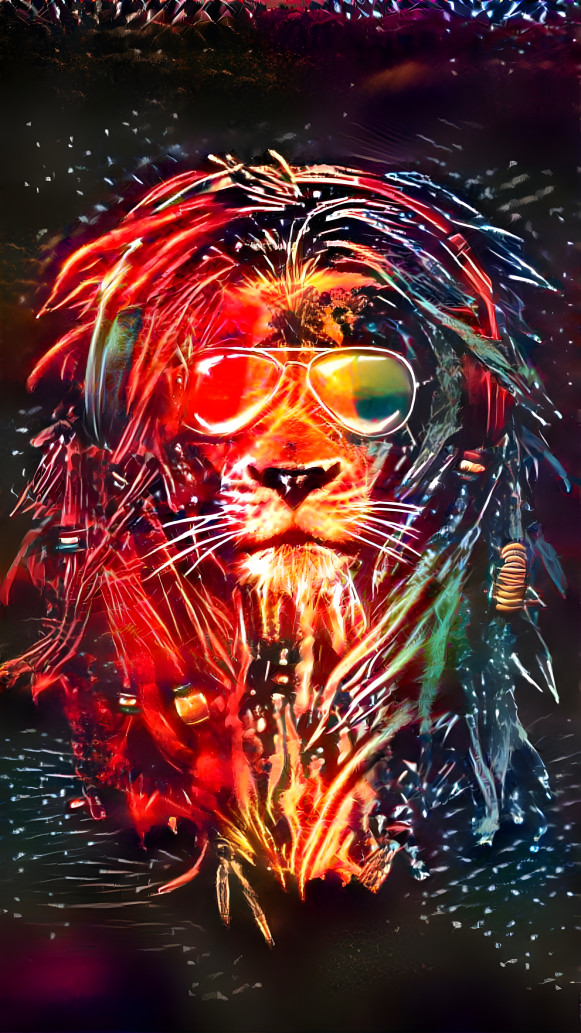 Rasta Lion Vibes