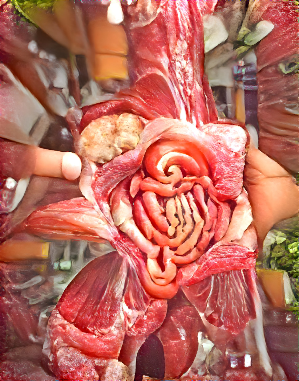 meat flower