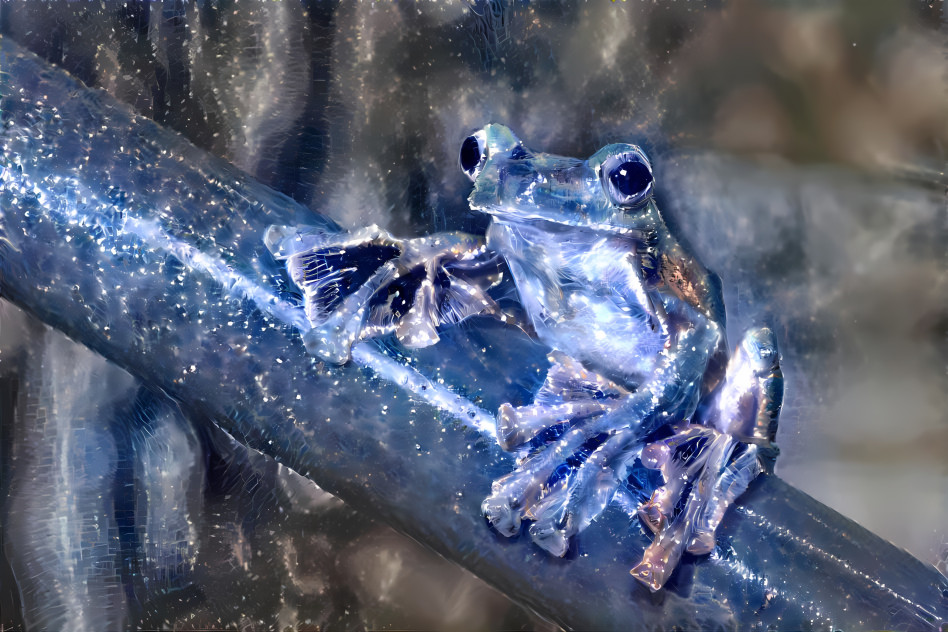 Frog Hologram 