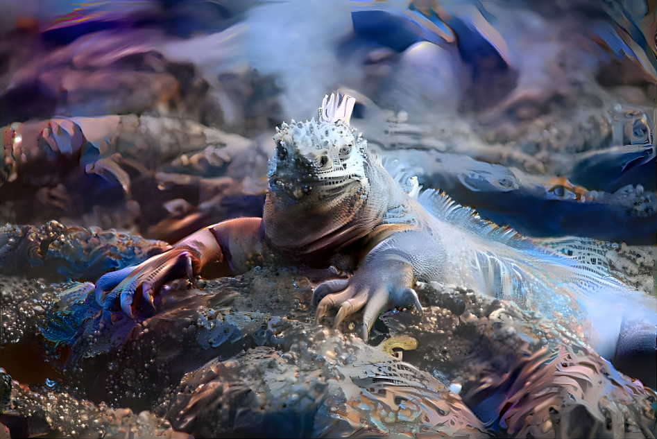 Galapagos Marine Iguana 