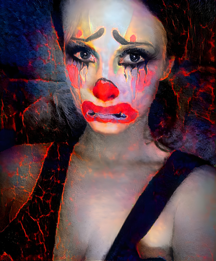 sad clown