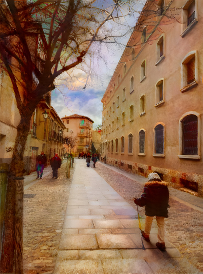 Streets of Zamora.