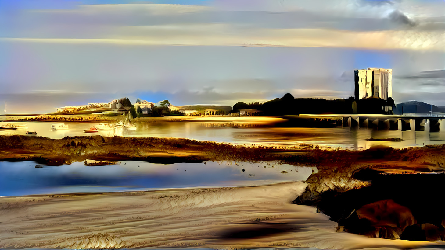 View of Canido port from a Empordà dreaming.