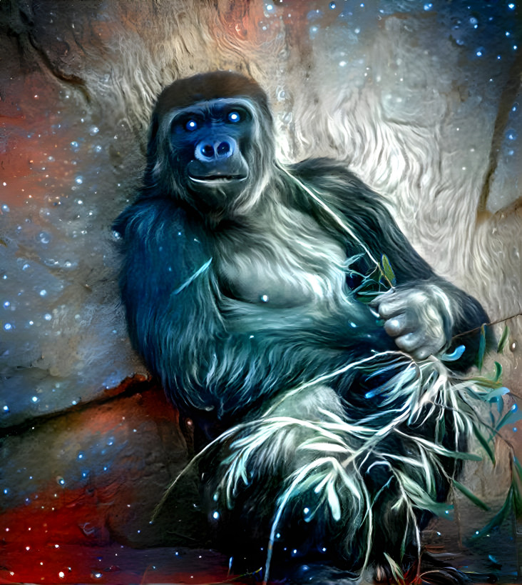 Dreamy ape