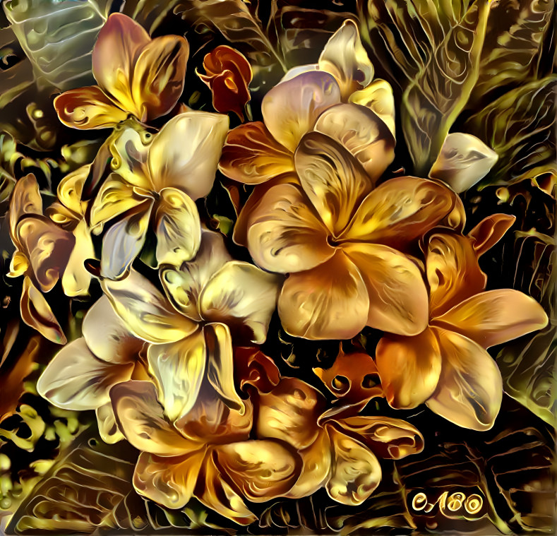 Golden Flowers 