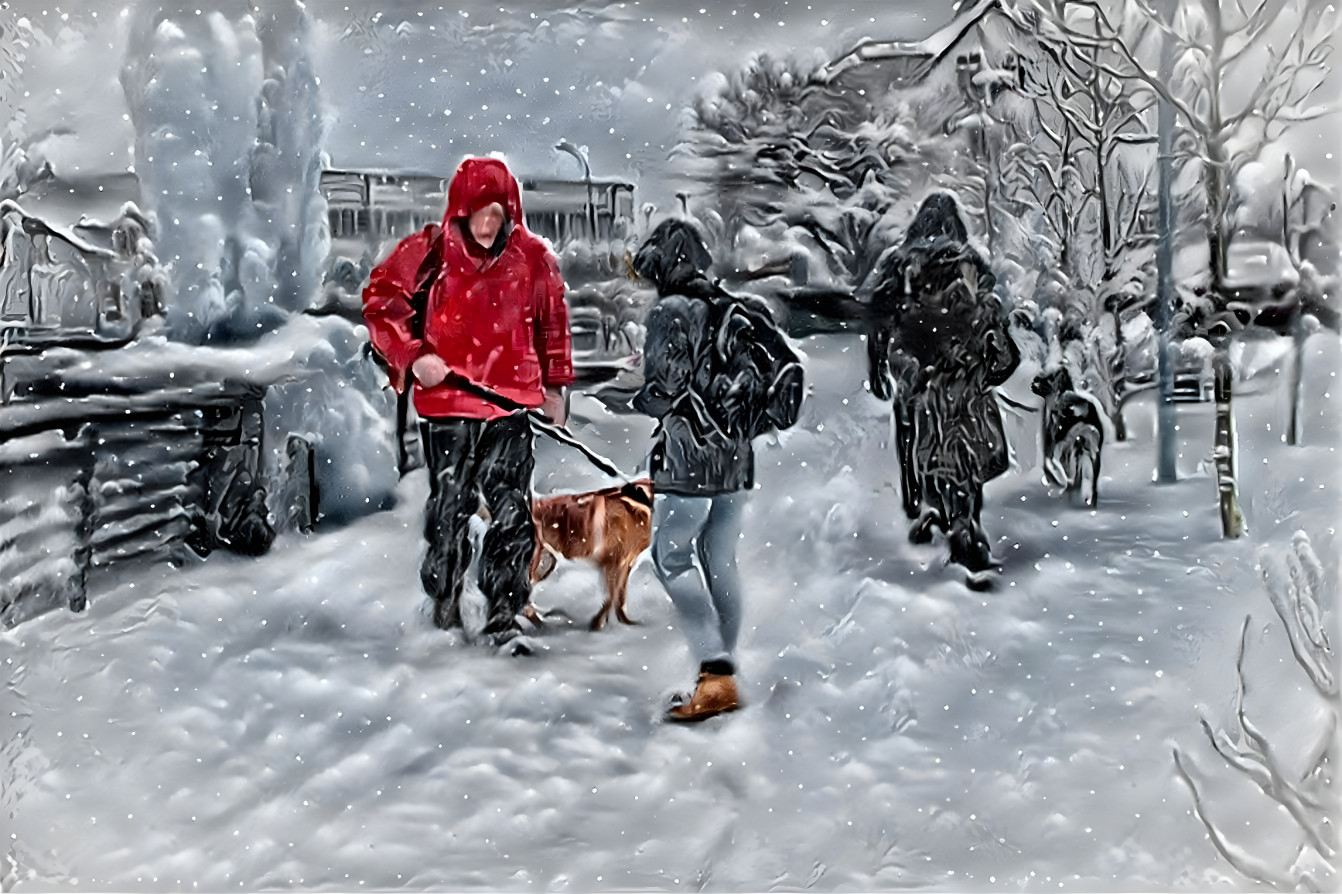 Winter in Iceland.