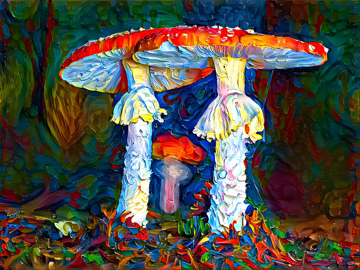 Mushrooms.