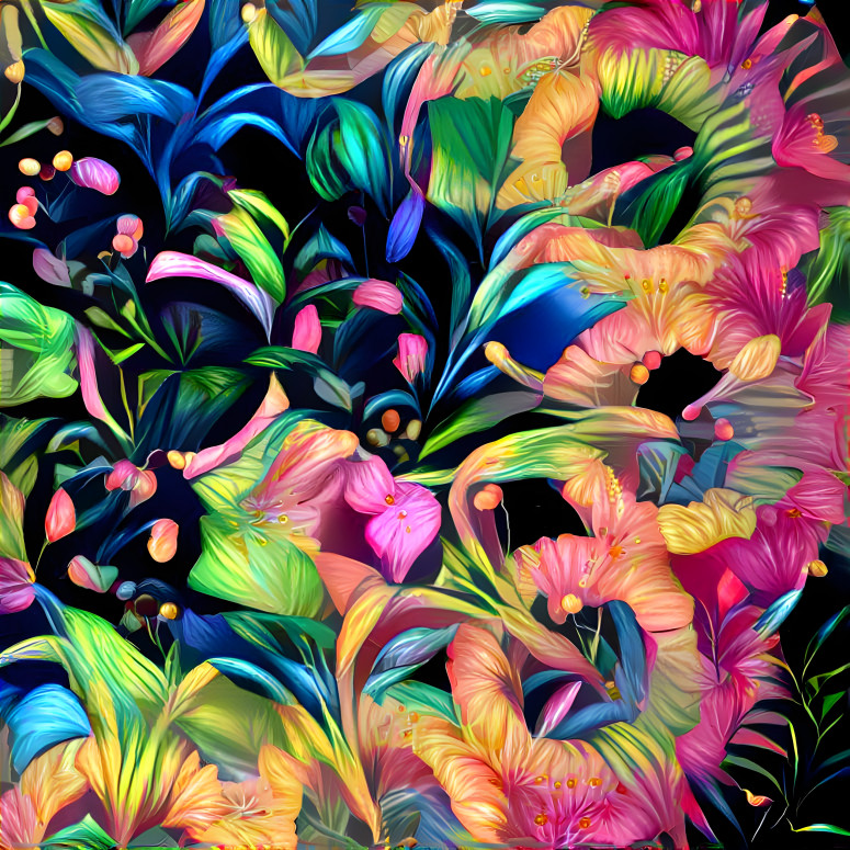 Abstract flowers 