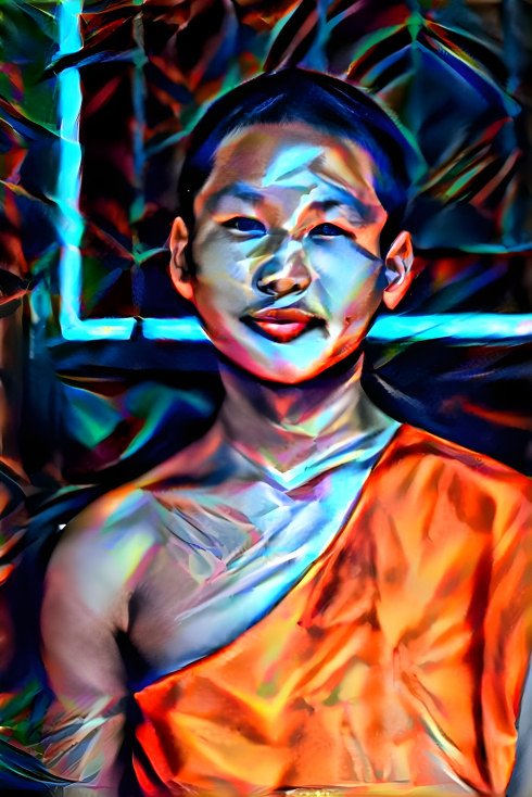 Young monk