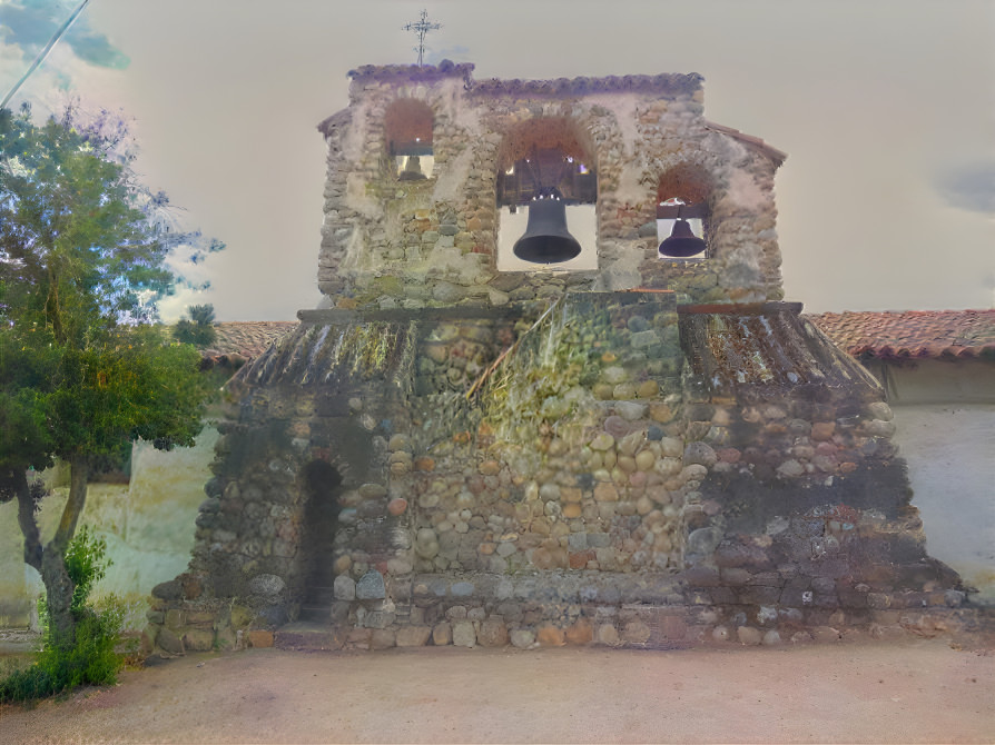 San Miguel Mission Bell Tower