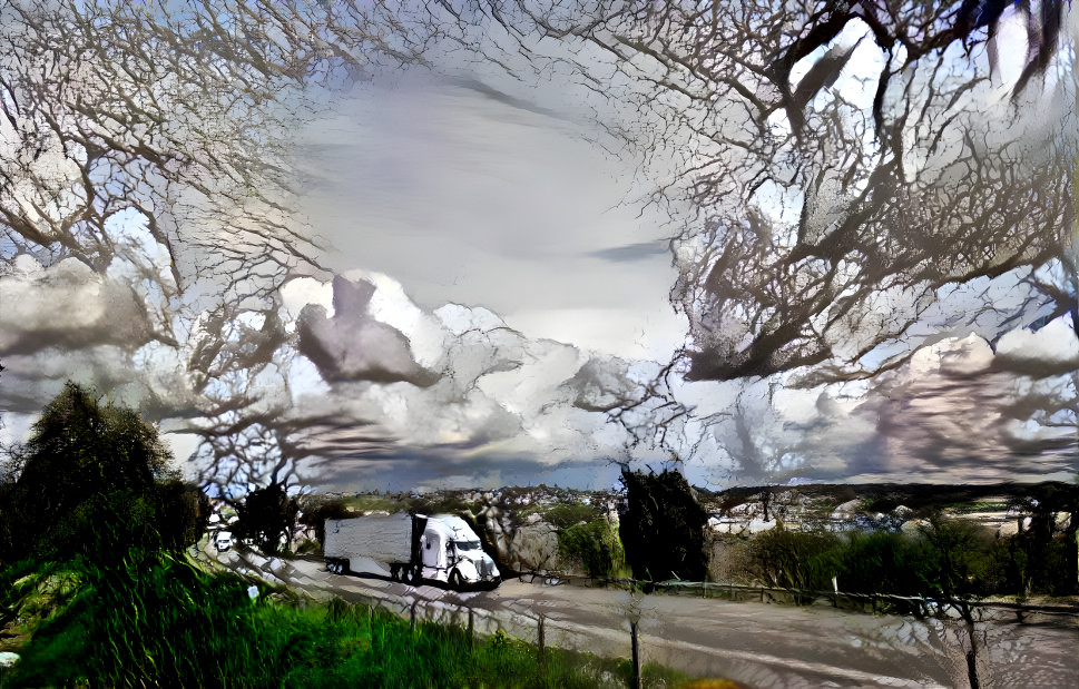 Truckin' Under the Clouds