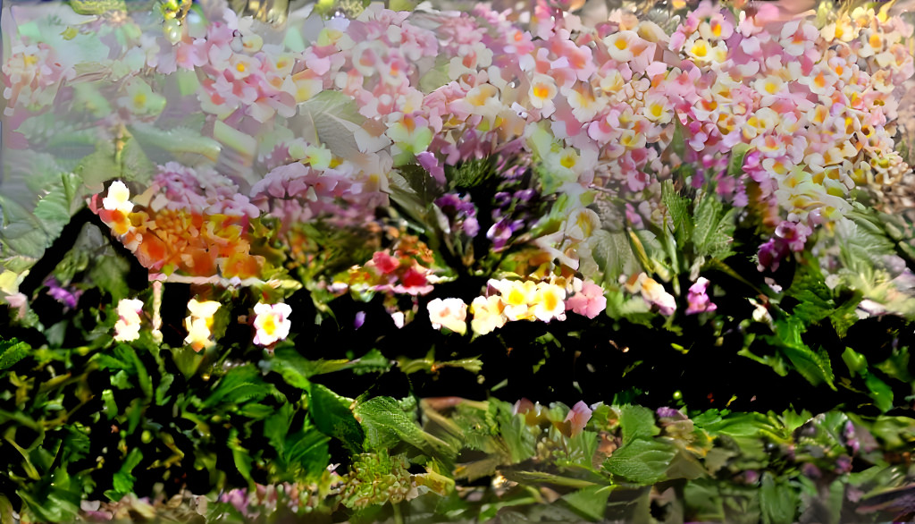 Country Church Decorated with Flowers