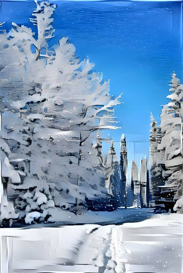 Snowy Trees