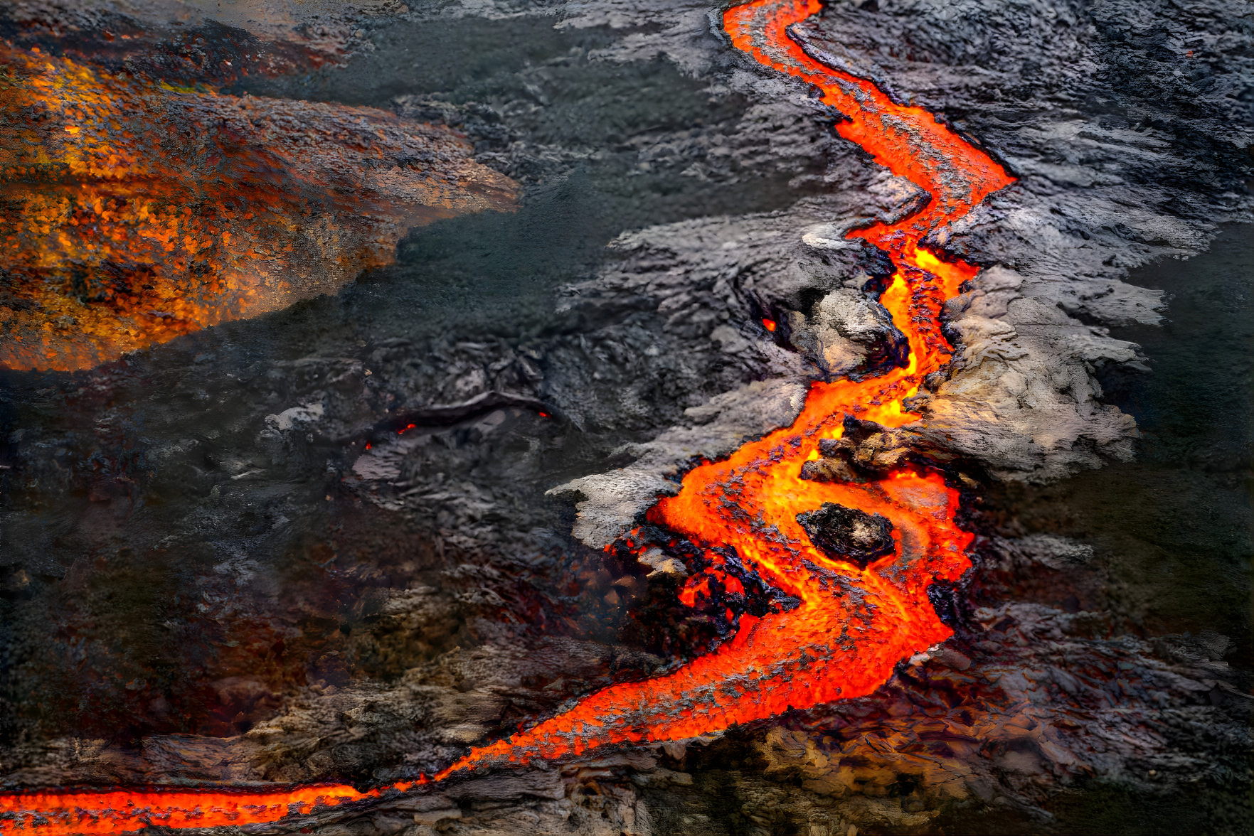 Molten River