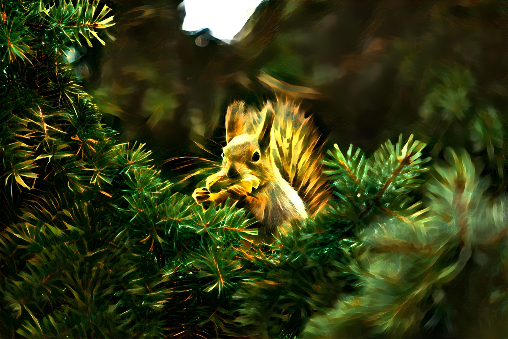 Fractal Squirrel