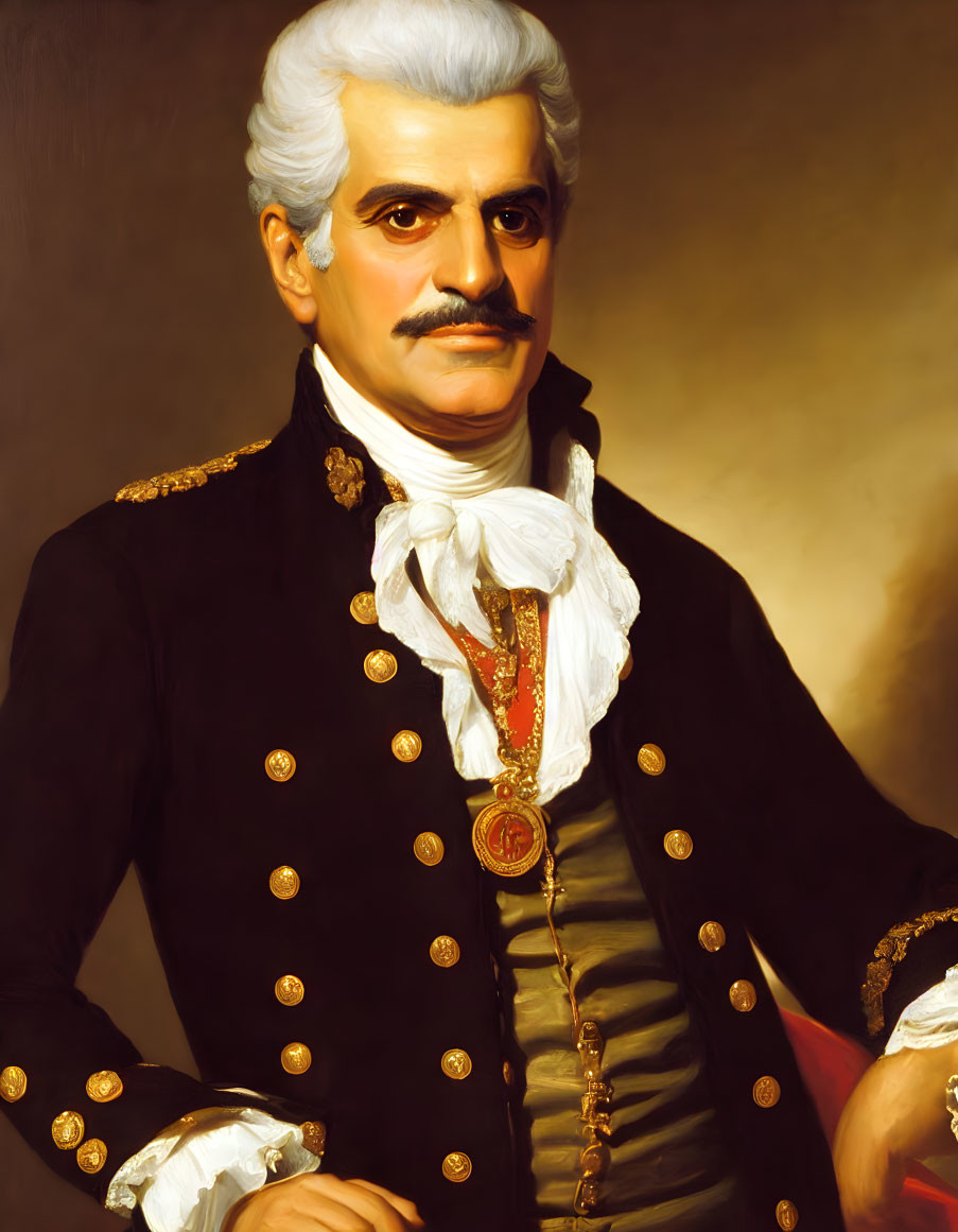 Omar Sharif, by Charles Willson Peale